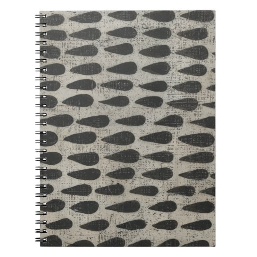 石 – ドロップ ノートブック (正面)