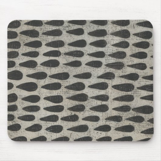 石 – ドロップ マウスパッド (正面)