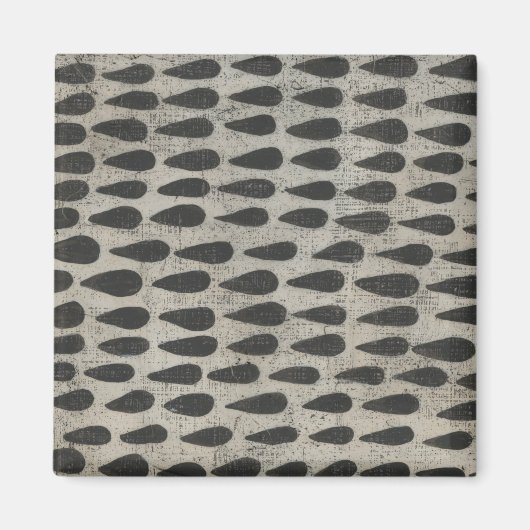 石 – ドロップ マグネット (正面)