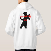 石!!! パーカ (裏面)