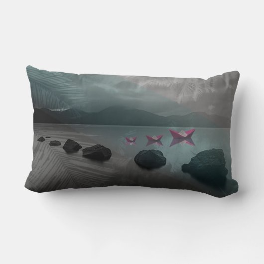 石 ランバークッション (裏面)