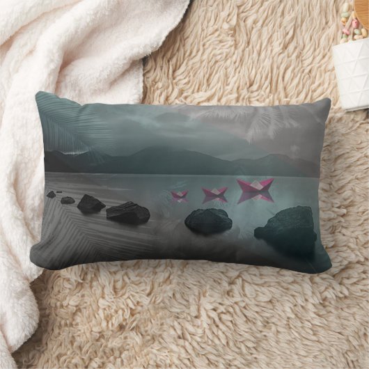 石 ランバークッション (ブランケット)