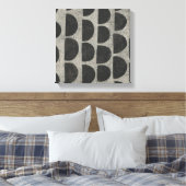 石 – 半円 キャンバスプリント (インサイチュ (寝室))