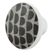 石 – 半円 セラミックノブ (右)