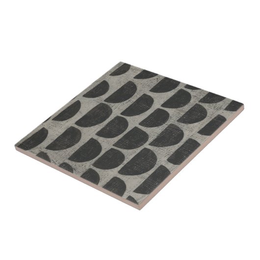 石 – 半円 タイル (側面)