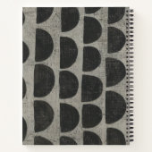 石 – 半円 ノートブック (裏面)