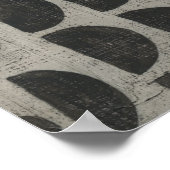 石 – 半円 ポスター (角)