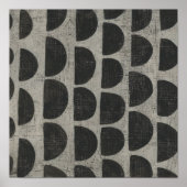 石 – 半円 ポスター (正面)