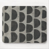 石 – 半円 マウスパッド (正面)