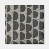 石 – 半円 マグネット (正面)