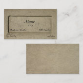 石 名刺 (正面/裏面)