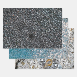 石、壁、小石、建物材料 ラッピングペーパーシート