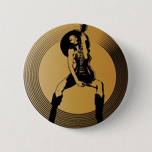 石! 缶バッジ (正面)