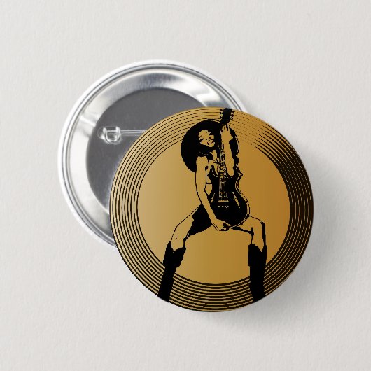 石! 缶バッジ (正面&裏面)