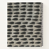 石 – 落下 ノートブック (裏面)