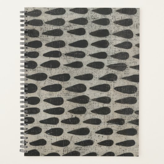 石 – 落下 プランナー手帳 (正面)