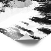 石、雪、木 フォトプリント            (角)