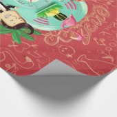 石` n」ロールWallclock ラッピングペーパー (角)