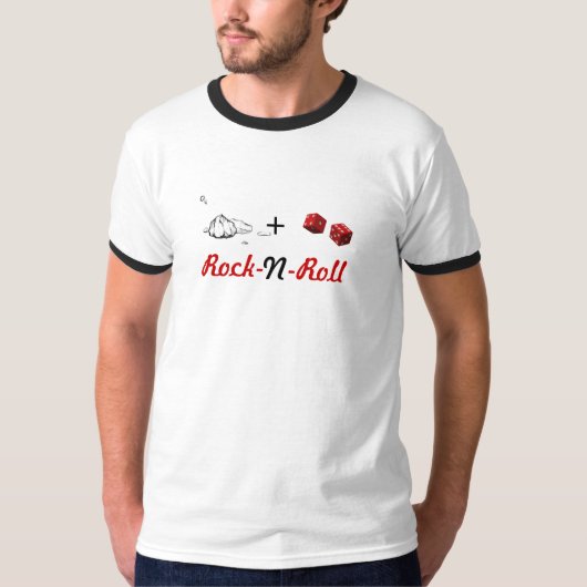 石nロールティー tシャツ (正面)