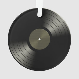 石nロールレコードのアルバム オーナメント