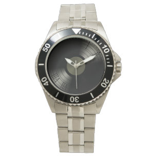 石nロールレコードのアルバム 腕時計