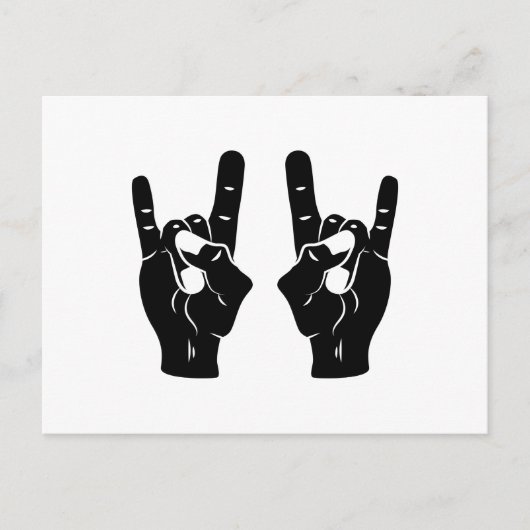 石nロール悪魔の角 ポストカード (正面)