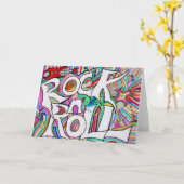 石nロール カード (黄色い花)