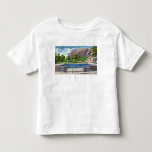 石Rimmonの市プールの眺め トドラーTシャツ