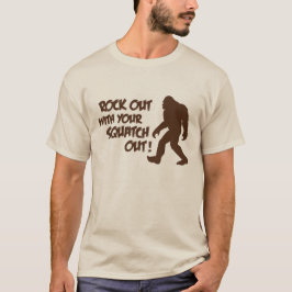石Squatchのあなたのワイシャツと Tシャツ