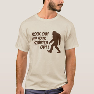 石Squatchのあなたのワイシャツと Tシャツ