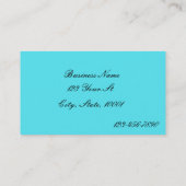 砂および海の人魚の名刺3 名刺 (裏面)