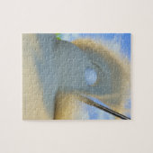 砂からゴルフボールを打ち出す砂のくさび ジグソーパズル (横)