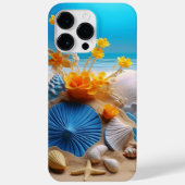 砂かわいらしのビーチの海 Case-Mate iPhoneケース (裏面)