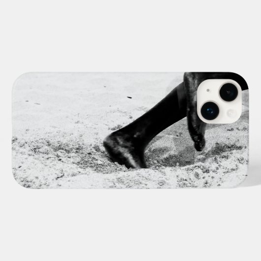 砂がなくなってきている Case-Mate iPhoneケース (裏面 (横))