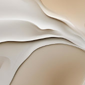 砂が太陽に渦巻く |ベージュ抽象芸術アート ポスター