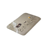 砂で綴られるビーチ バスマット (アングル)