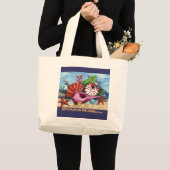 .....砂で遊ぼう ラージトートバッグ (正面(商品))