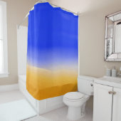 砂とサーフ シャワーカーテン (インサイチュ)