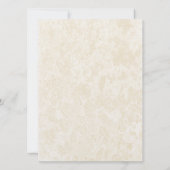 砂とシェル海ショア結婚ズ 招待状 (裏面)