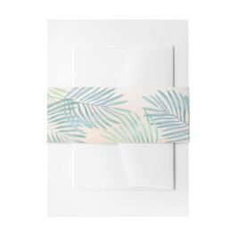 砂とパームビーチのウェディング 招待状ベリーバンド