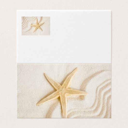 砂とヒトデの自然のニュートラル色 (外部フラット)