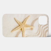 砂とヒトデの自然のニュートラル色 Case-Mate iPhoneケース (裏面 (横))