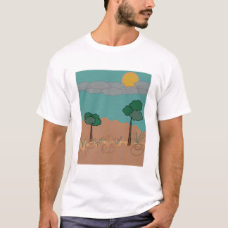 砂と塵の嵐と闘う Tシャツ