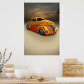 砂と日の入り ポスター (キッチン)