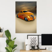 砂と日の入り ポスター (ホームオフィス)