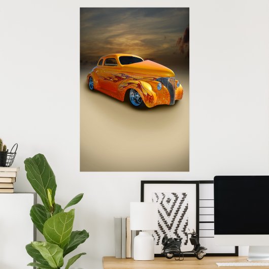 砂と日の入り ポスター (ホームオフィス)