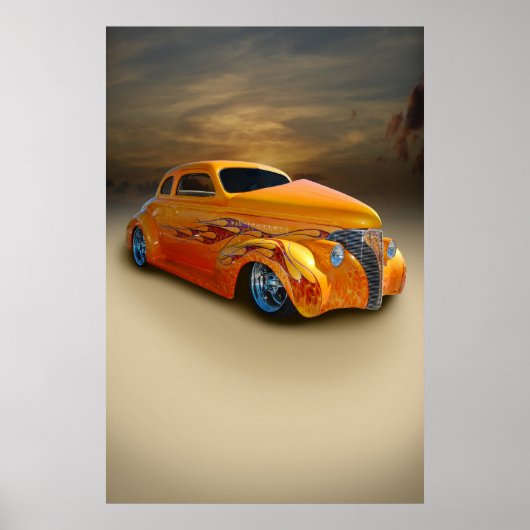 砂と日の入り ポスター (正面)