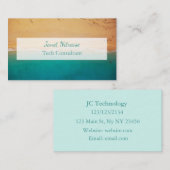 砂と水の名刺 名刺 (正面/裏面)