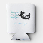 砂と海のビーチマーメイドサンダー_コーブ 缶クーラー (裏面)