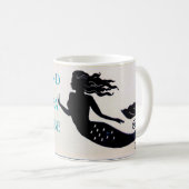 砂と海の人魚のマグ コーヒーマグカップ (正面右)